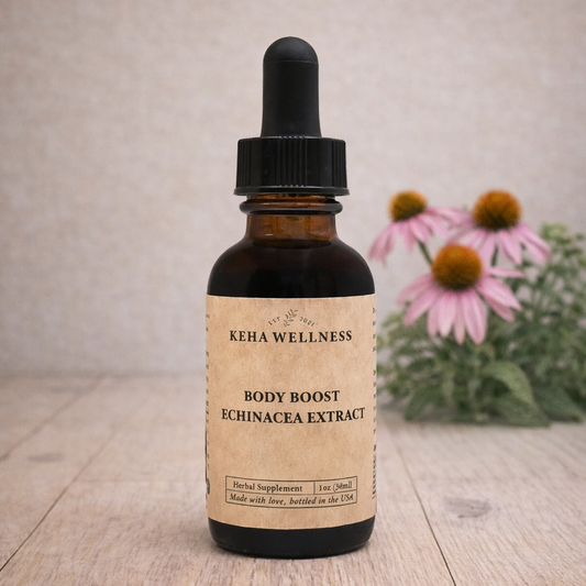 Body Boost — Echinacea Tincture | Organic Immune Herbal Extract