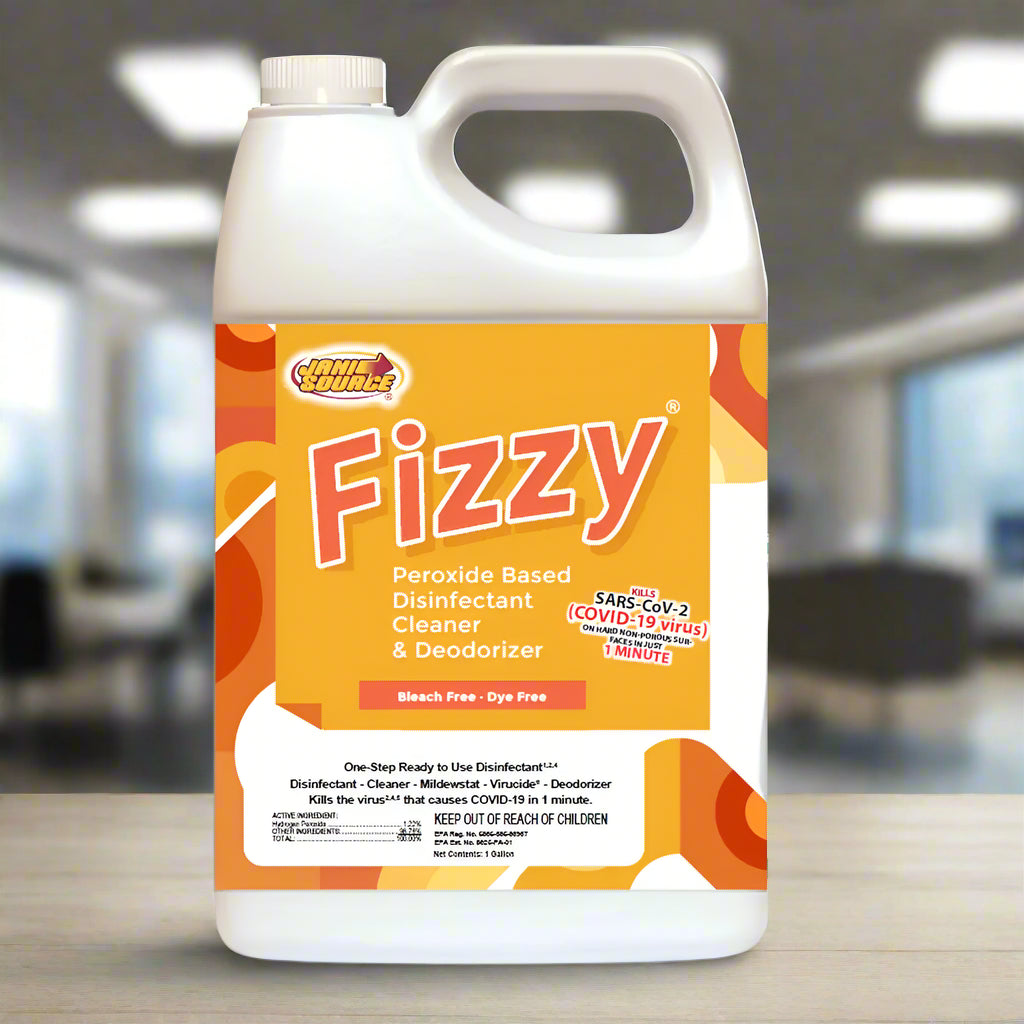 Fizzy RTU Peroxide Disinfectant Cleaner – 1 Gallon