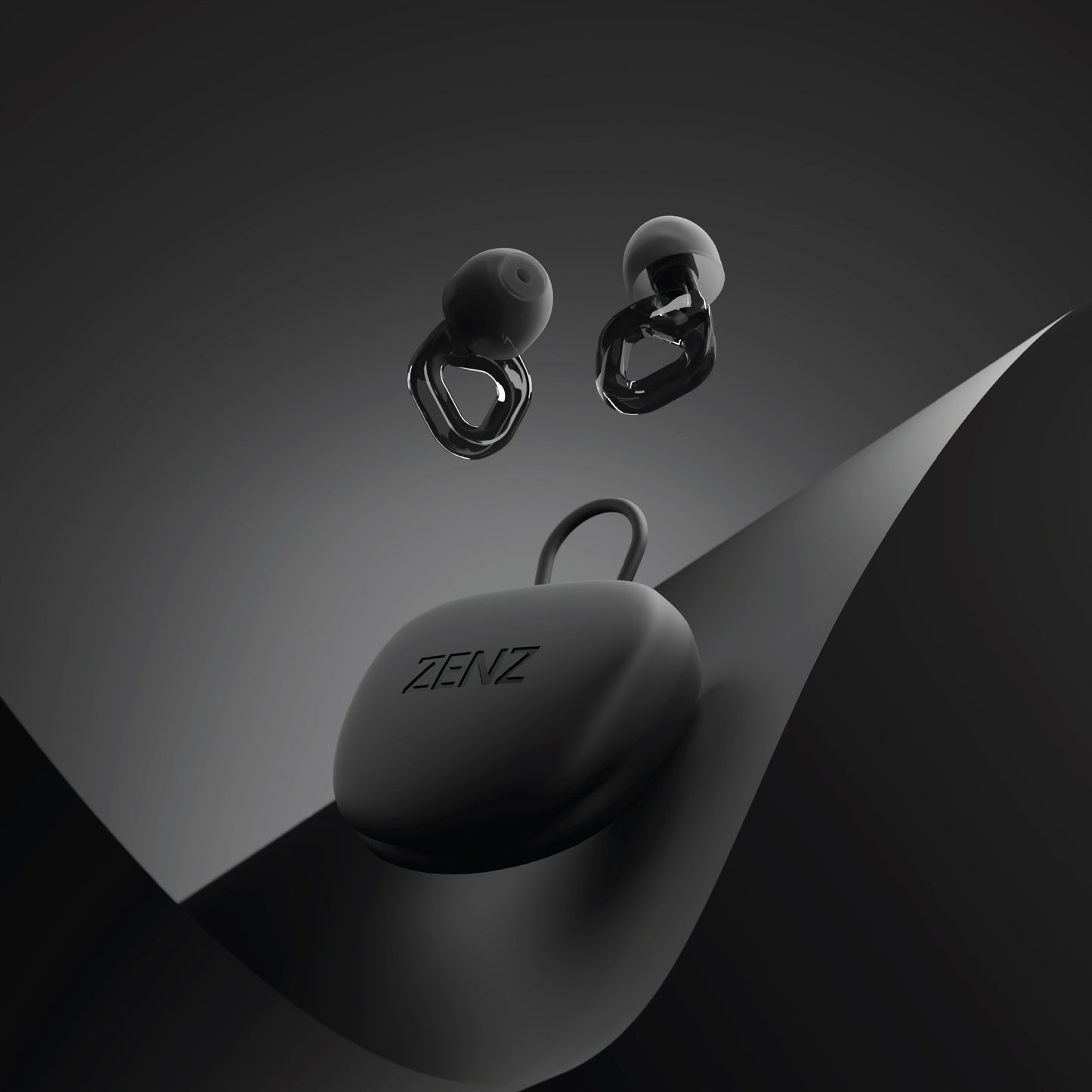 ZENZ - Flow Pro Earplugs - Shadow Black
