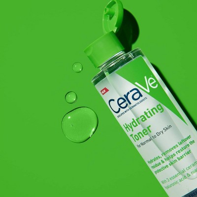 CeraVe Hydrating Toner Facial Toner for Normal to Dry Skin 6.8 fl oz - Imperfect Container
