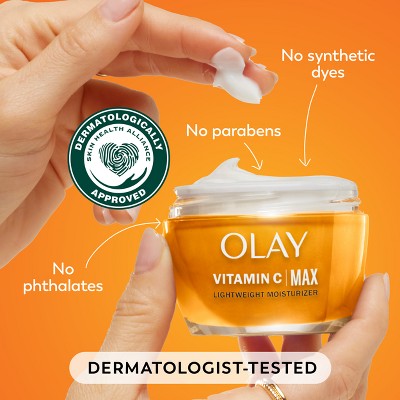 Olay Regenerist Vitamin C + Peptide 24 MAX Face Moisturizer 1.7oz - Imperfect Box