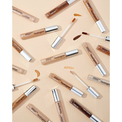 Neutrogena Healthy Skin Radiant Cream Concealer Hazelnut Medium 01  0.24oz - Imperfect Container