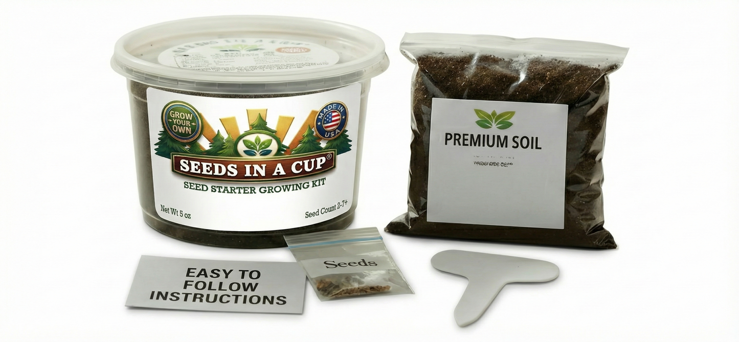Gourd Grow Kit | Grow Ornamental Gourds from Seed | Seeds In A Cup®