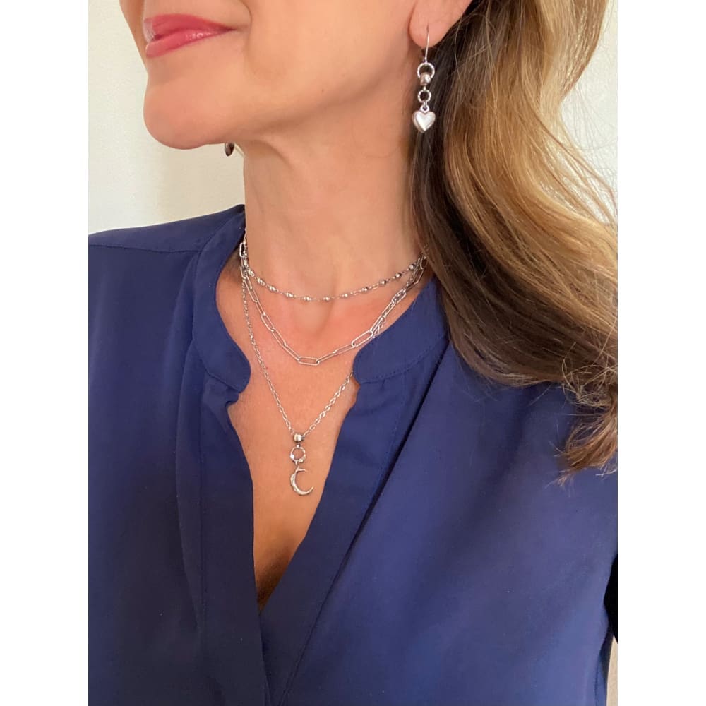 TINY MOON NECKLACE
