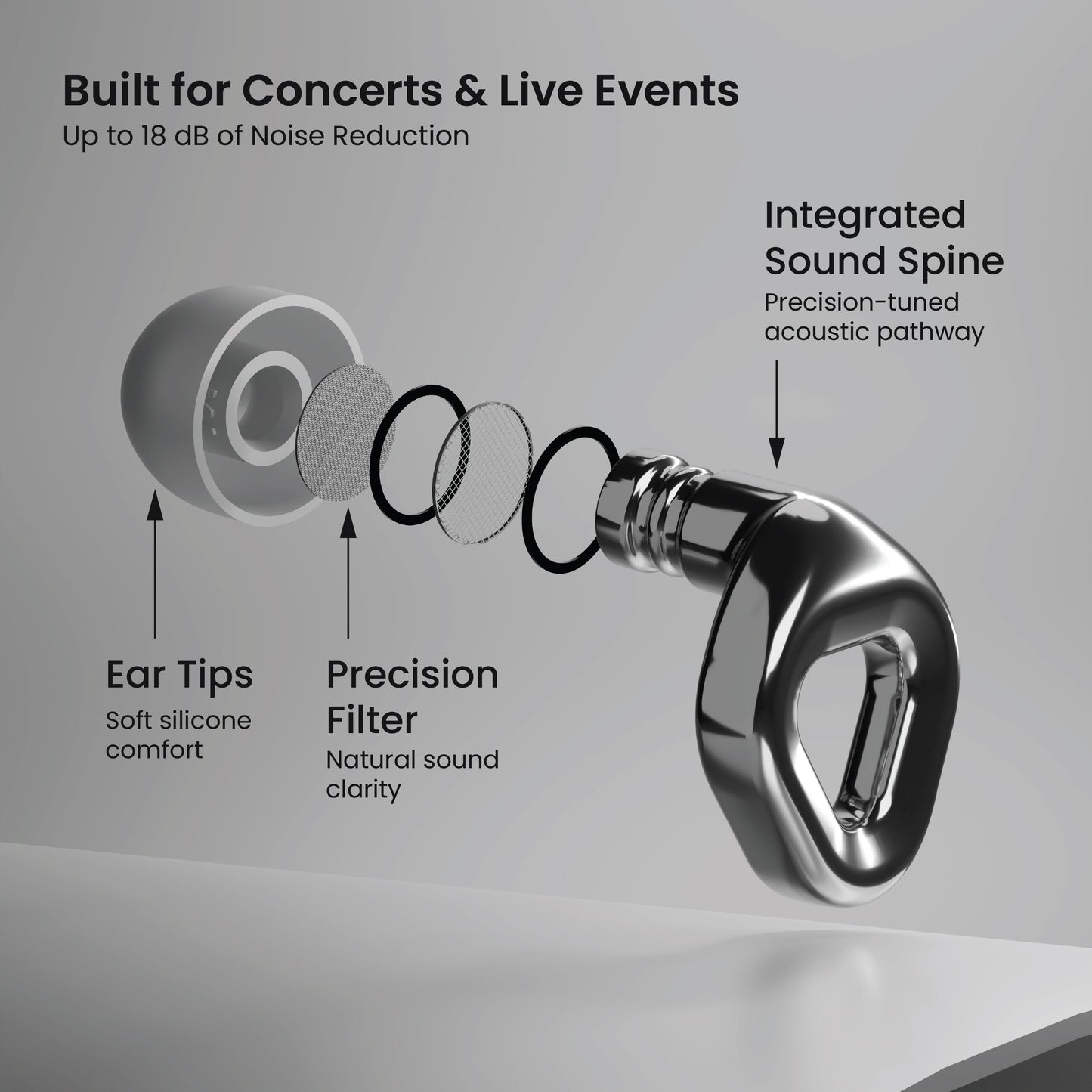 ZENZ - Ignite Earplugs - Silver