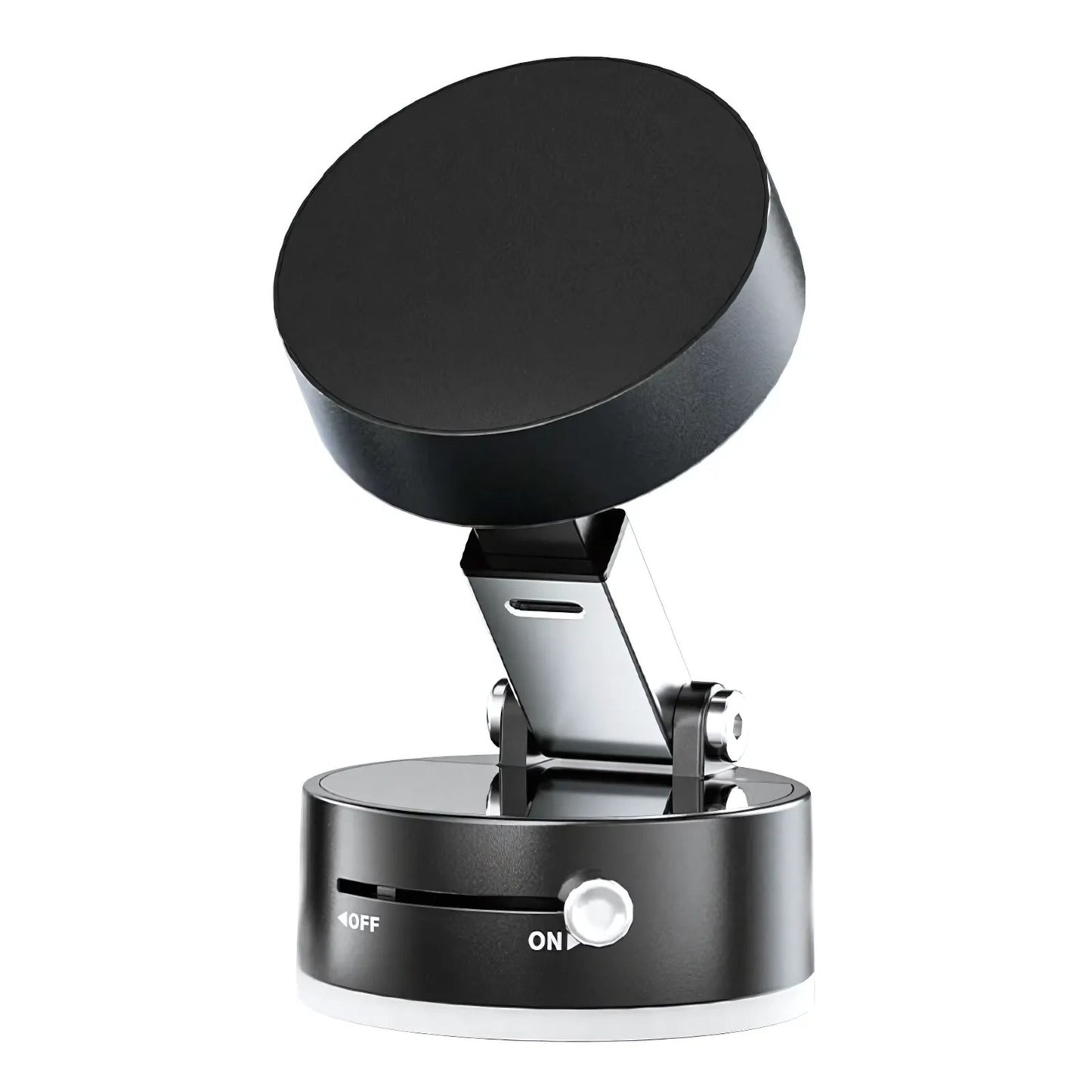 Magnetic Phone Mount – 360° Adjustable Suction Holder for Car, Gym & Flat Surfaces