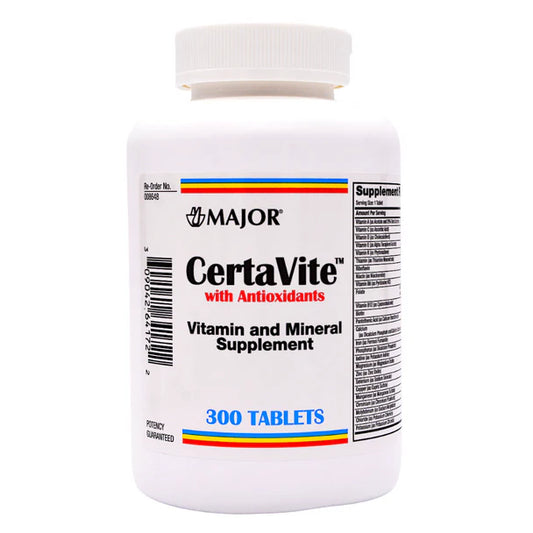 MAJOR Certa-Vite Multivitamins (300 Tablets)