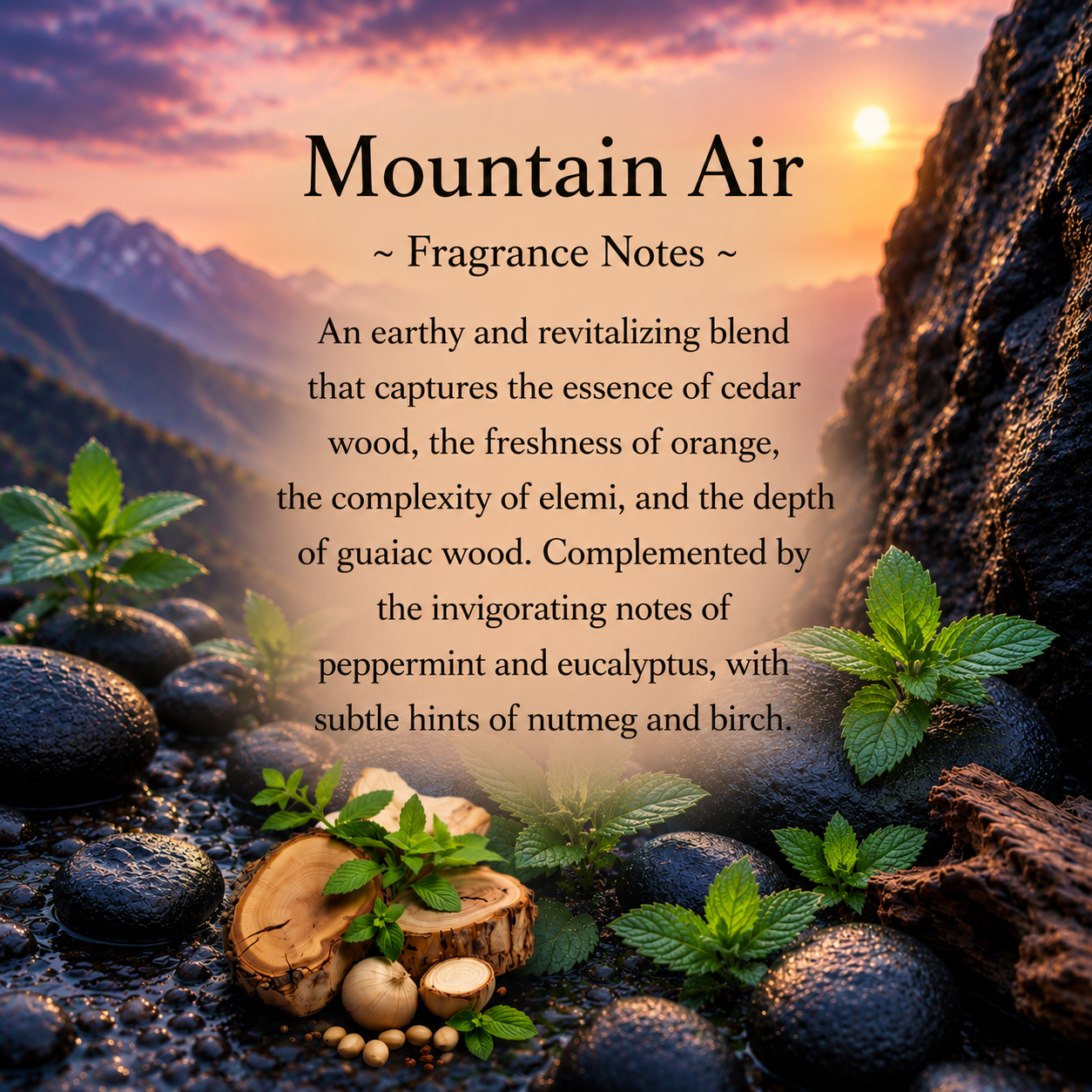 Capricornus Zodiac Crystal-Enhanced Reed Oil Diffuser, Mountain Air Scent, 100ml