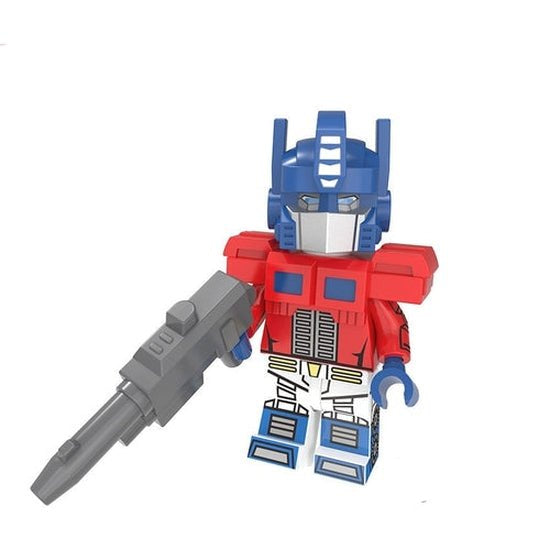 Retro Cyber Commander Custom Minifig