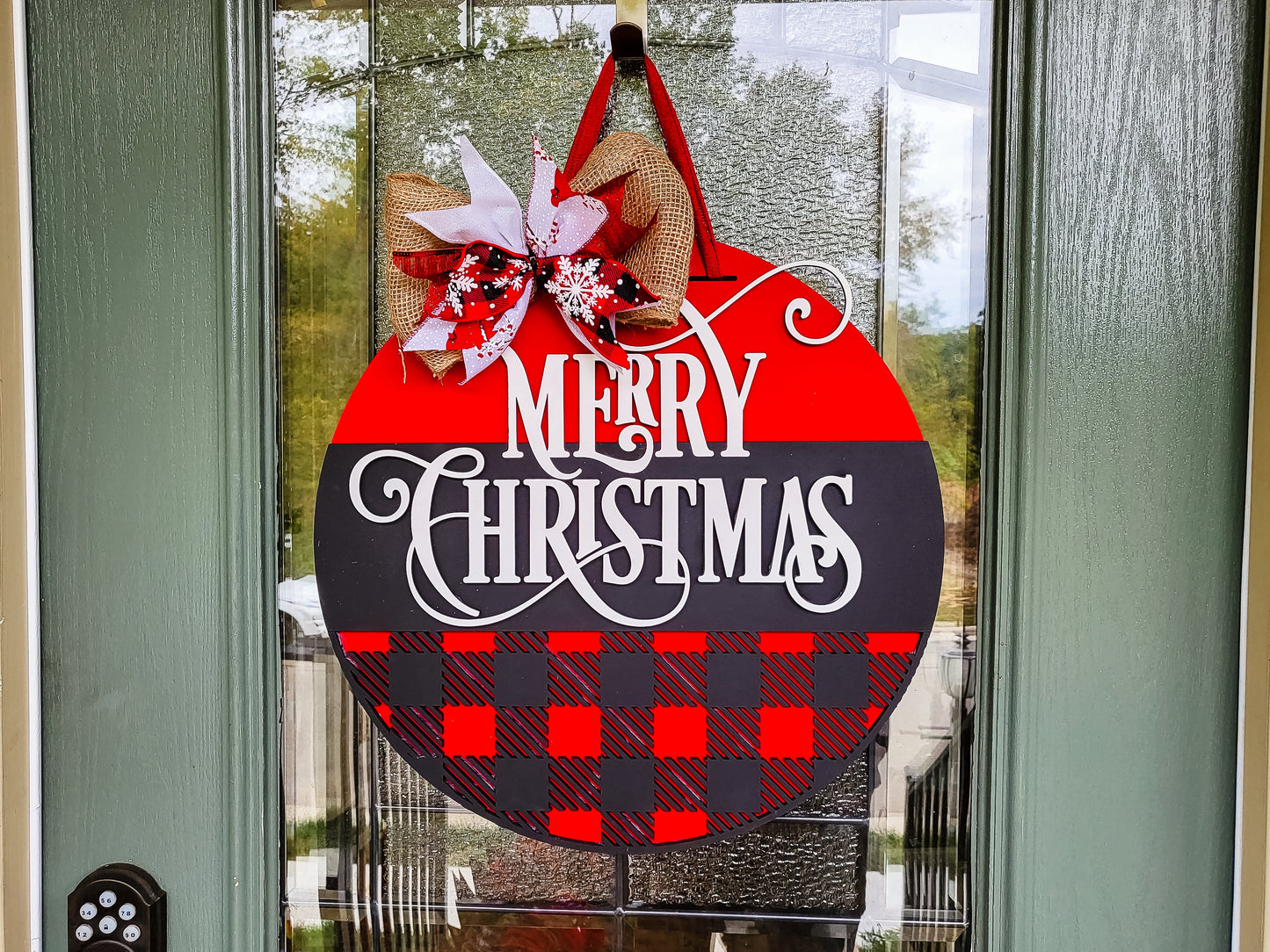 Merry Christmas Buffalo Plaid
