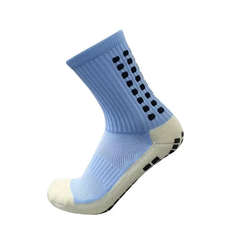 Anti-slip Soccer Socks Unisex Outdoor Sport Grip Football Socks EU 38-43 US6-9.5