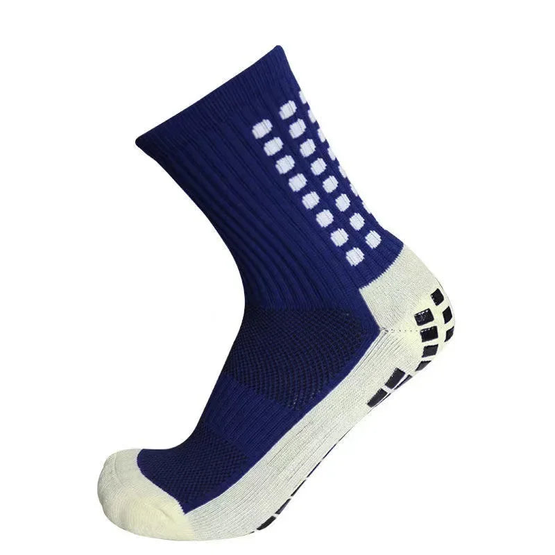 Anti-slip Soccer Socks Unisex Outdoor Sport Grip Football Socks EU 38-43 US6-9.5