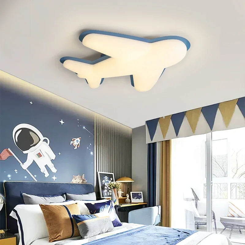 DecorBites™ Airplane Ceiling Chandelier LED Light for Children's Room Decor