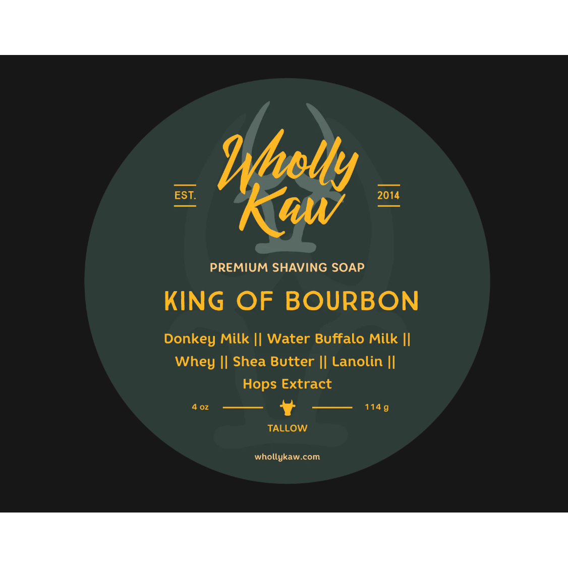 Wholly Kaw King of Bourbon Shaving Collection