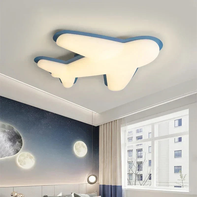 DecorBites™ Airplane Ceiling Chandelier LED Light for Children's Room Decor