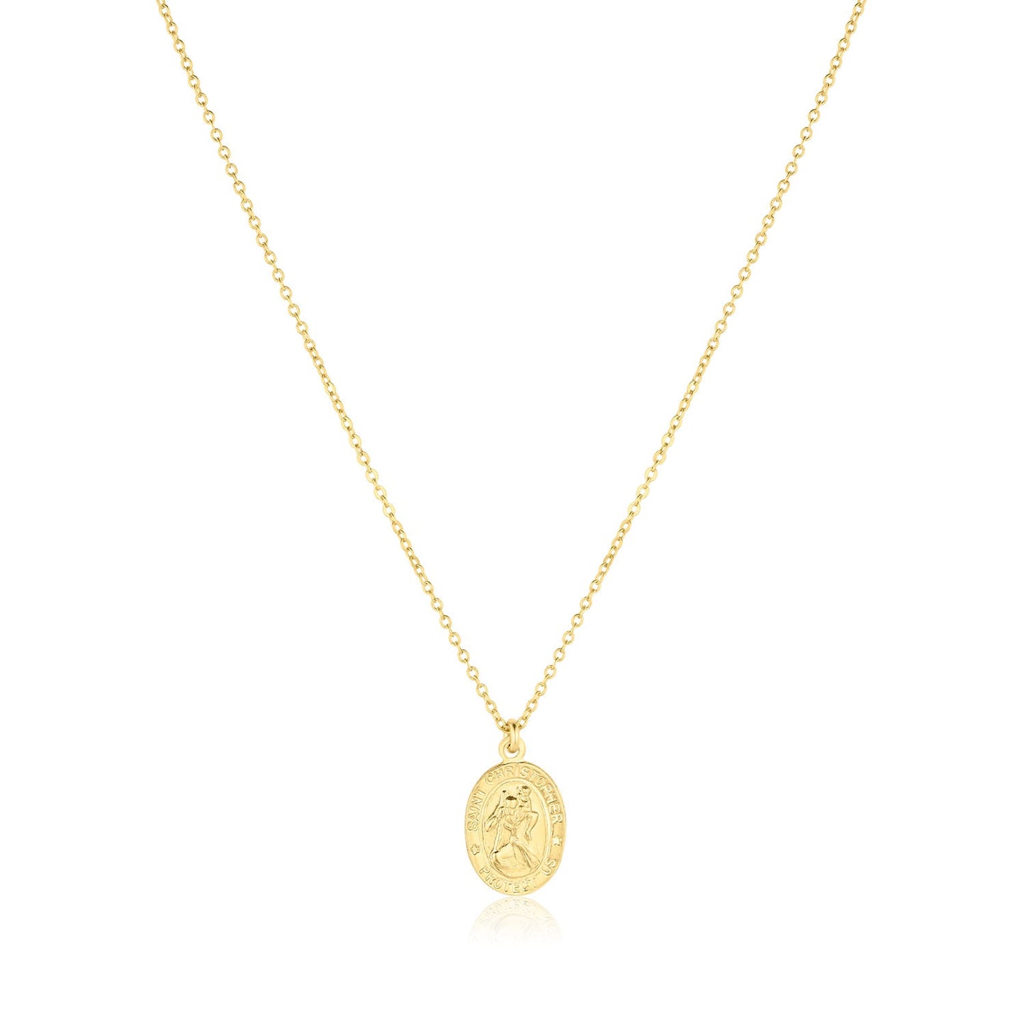 St. Christopher Charm Necklace