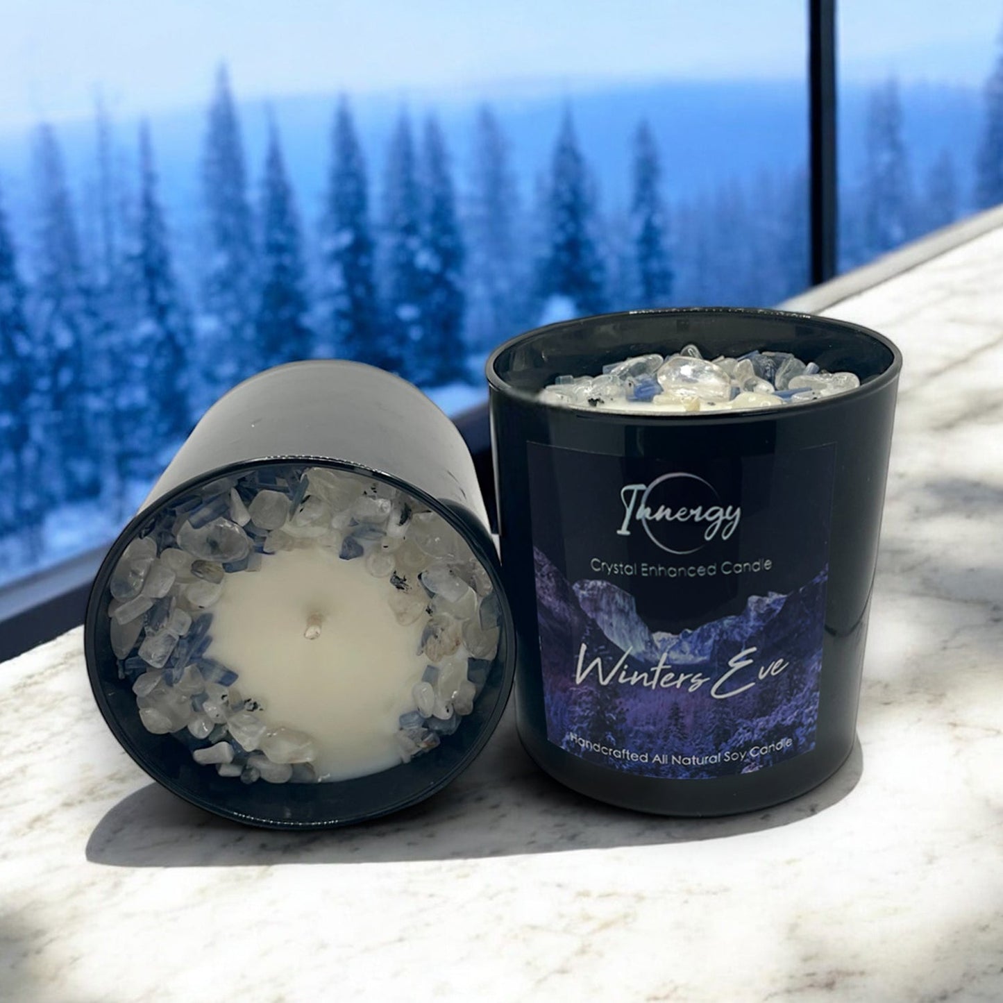 Limited Edition: Winter's Eve Crystal Candle, 10oz