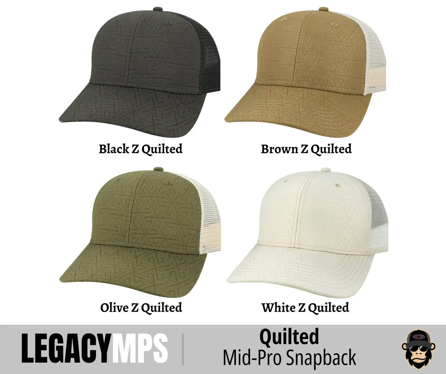 Legacy Quilted MPS Trucker + Custom Patch