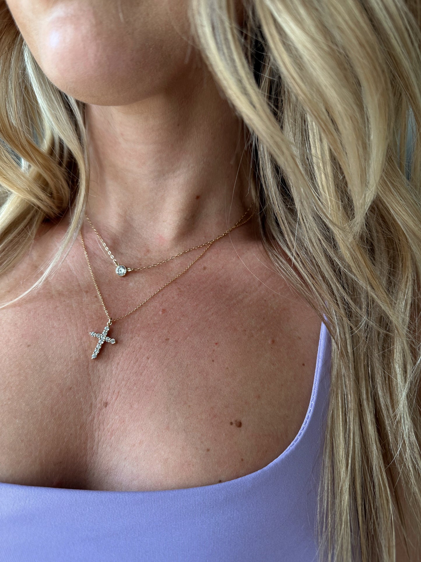 Asher Cross Necklace