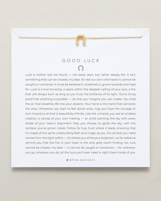 Good Luck Icon Necklace