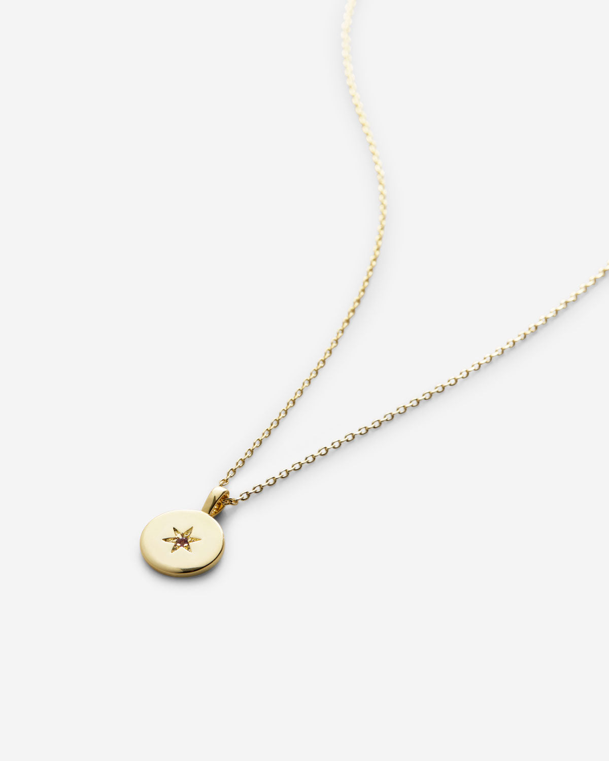 Birthstone Pendant Necklace — Peridot