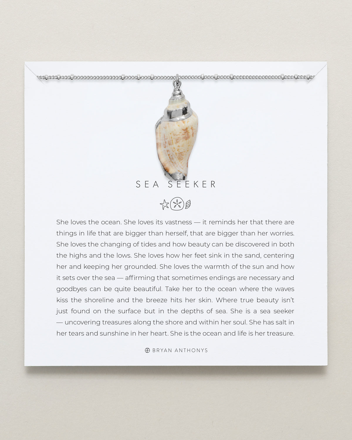 Sea Seeker Shell Necklace