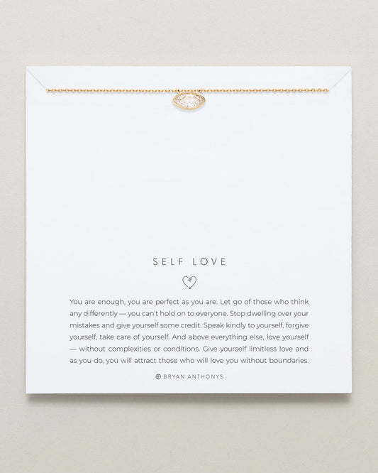 Self Love Marquise Necklace