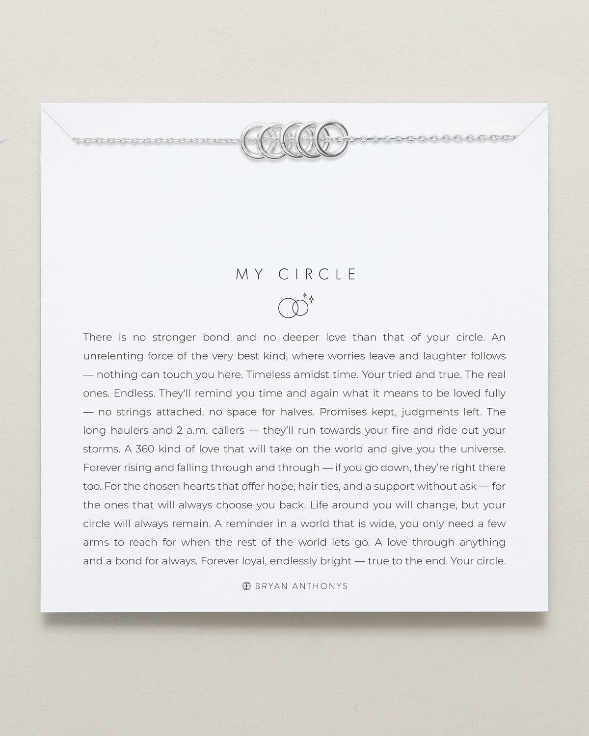 My Circle Dainty Necklace