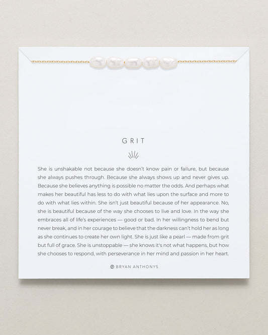 Grit Bead Necklace