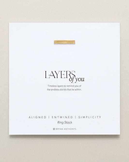 Layers of You Ring Stack