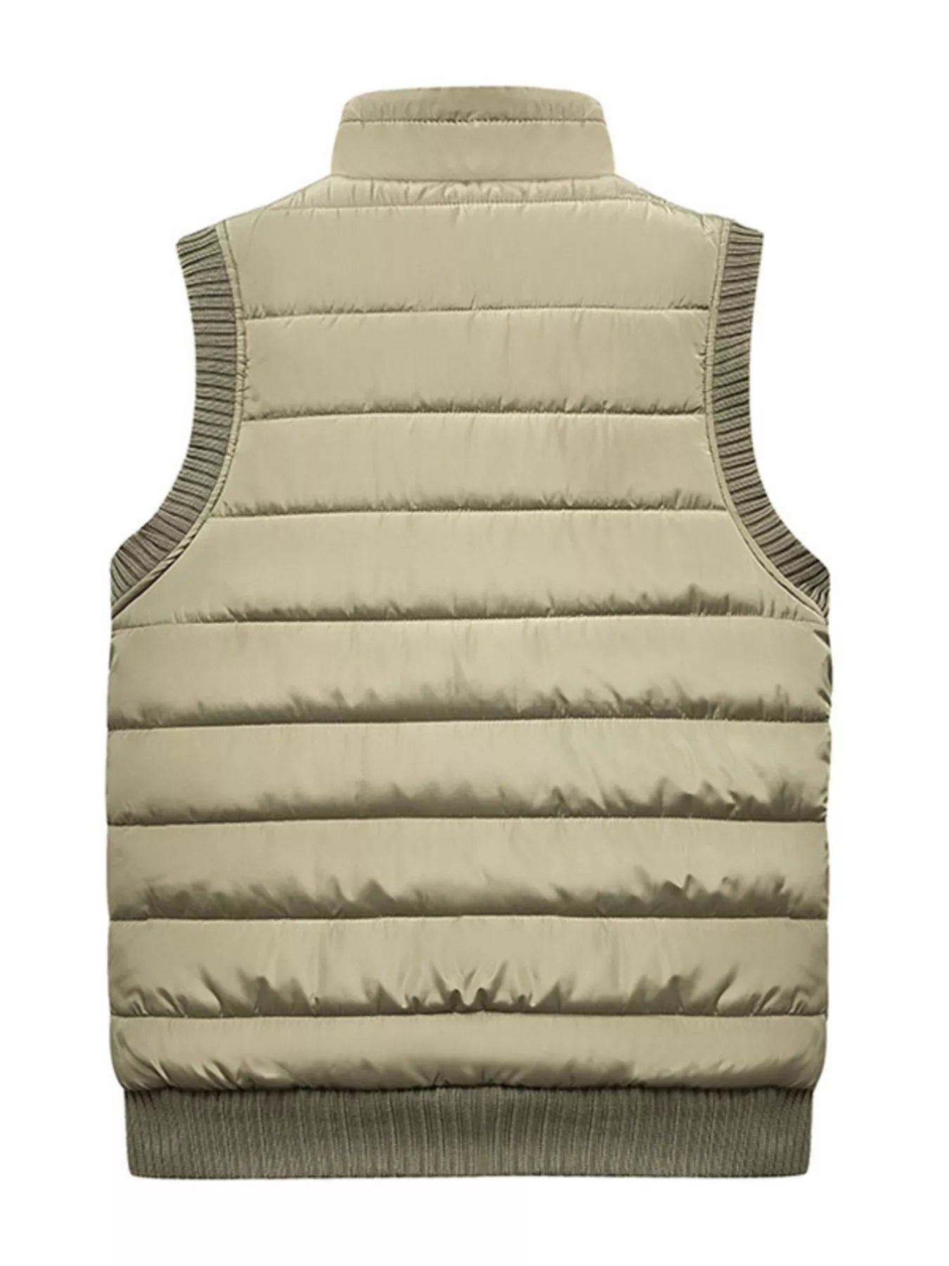 Men's Plus Size Warm Padded Outdoor Vest