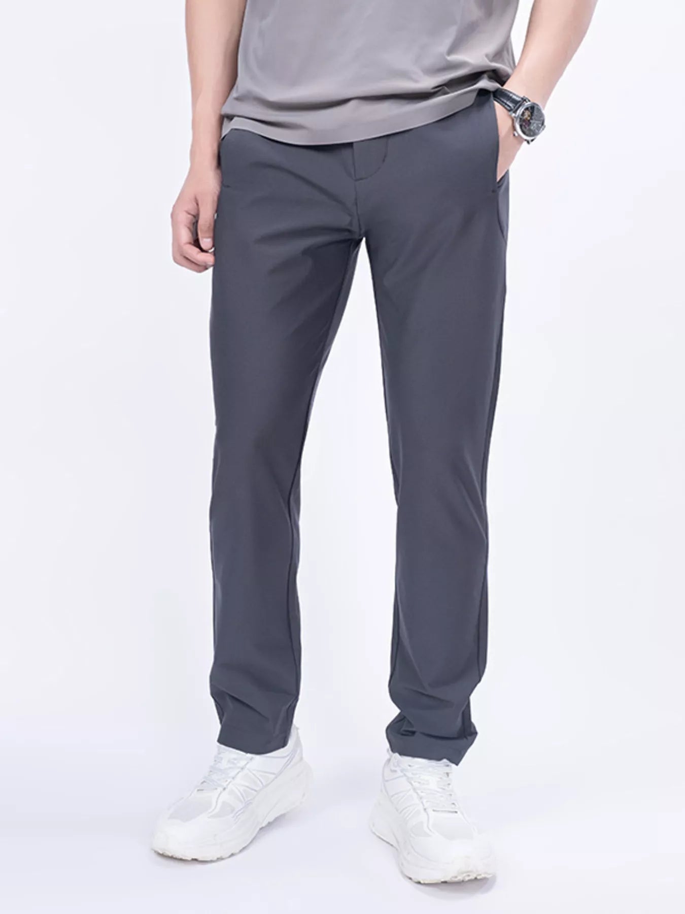 Men's Plus Size Slim-Fit Casual Pants