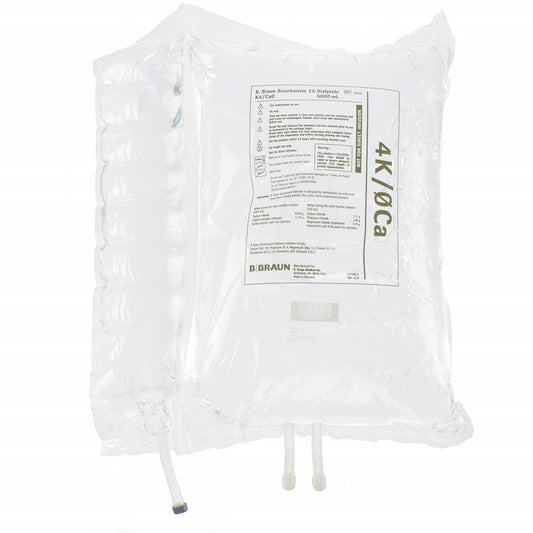 Bicarbonate 25 Dialysate Solution, Calcium-Free, 2 x 5000 mL Bag