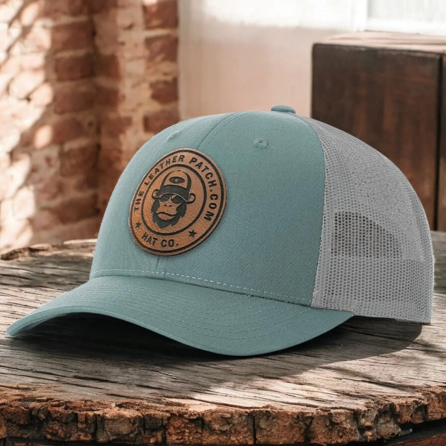 Richardson 115 Low-Profile Trucker Hat + Custom Patch