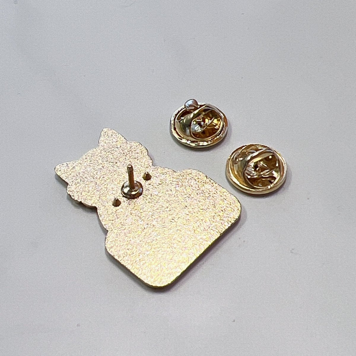 Work Hard Cat Enamel Pin – Funny Accessory for Cat Lovers