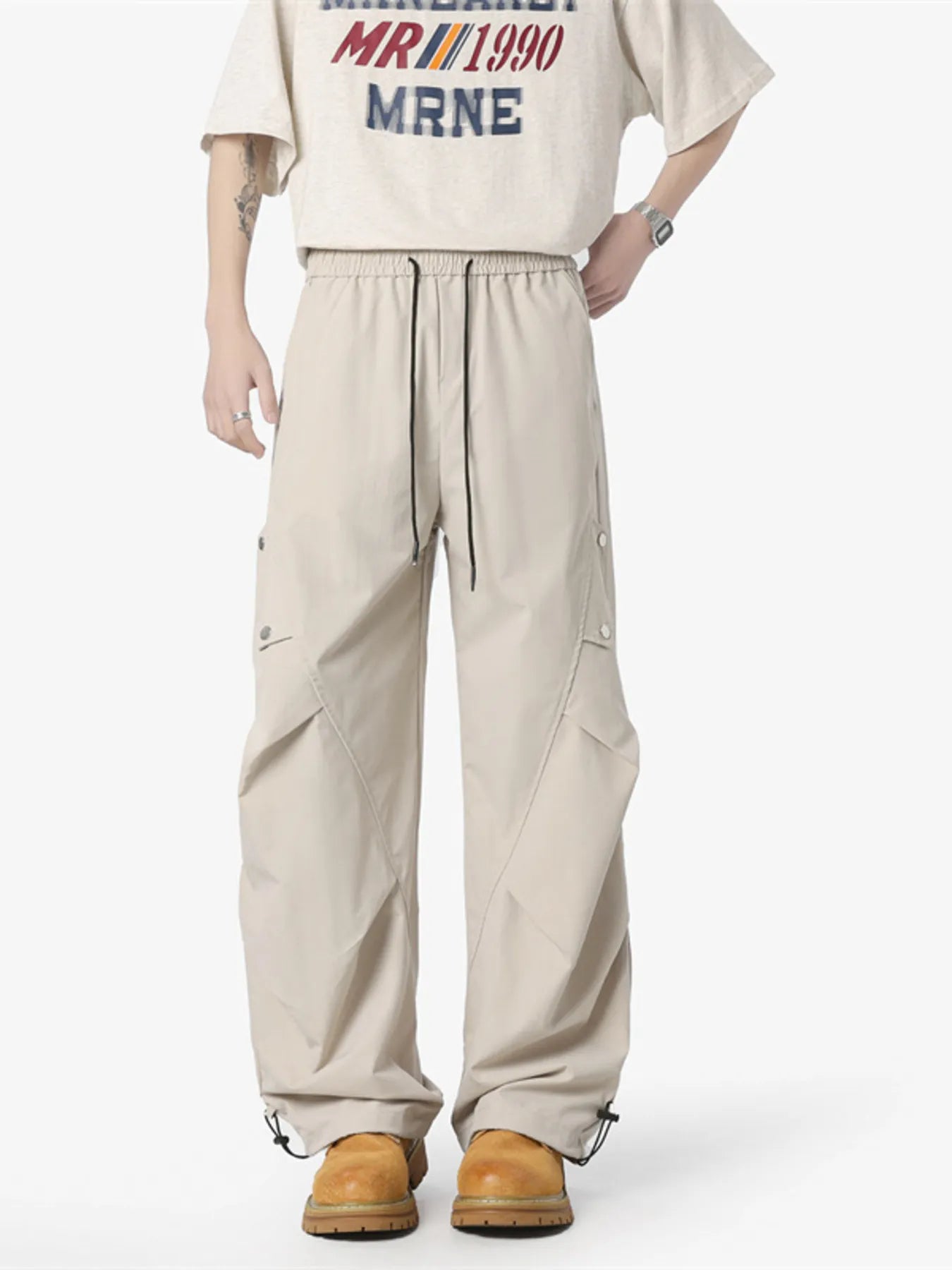 Men's Plus Size Loose Fit Cargo Pants