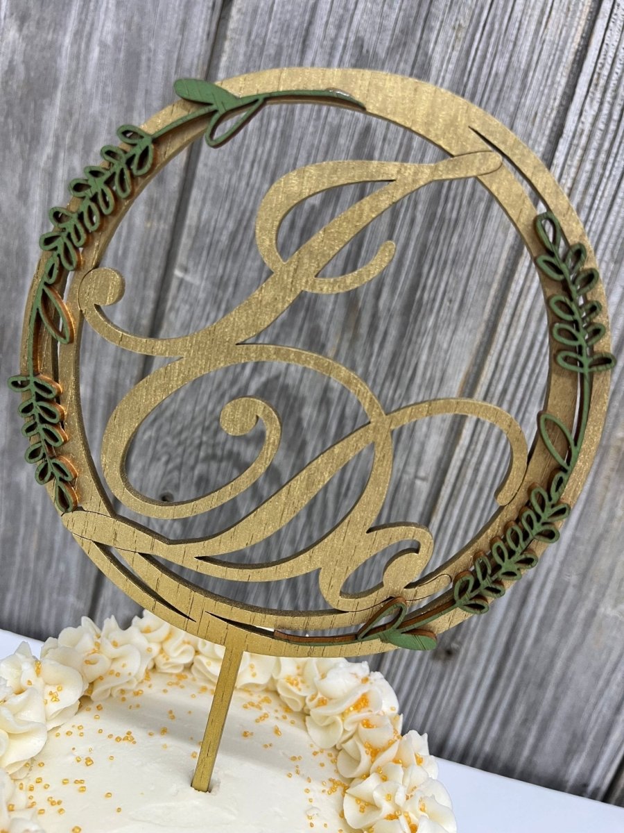 Couples Names Wedding Cake Topper