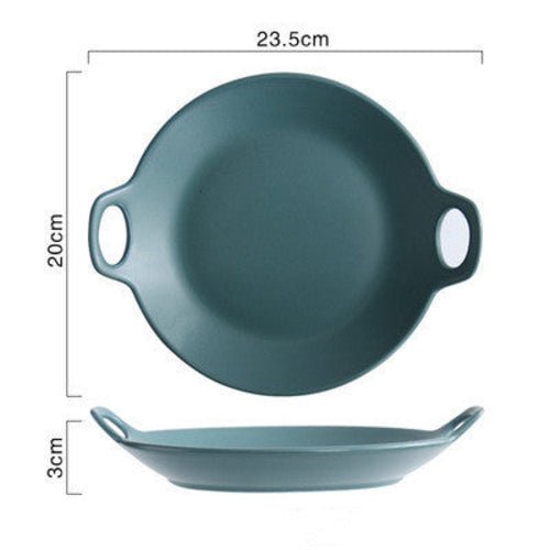 Bone Porcelain Bowl & Baking Sheet
