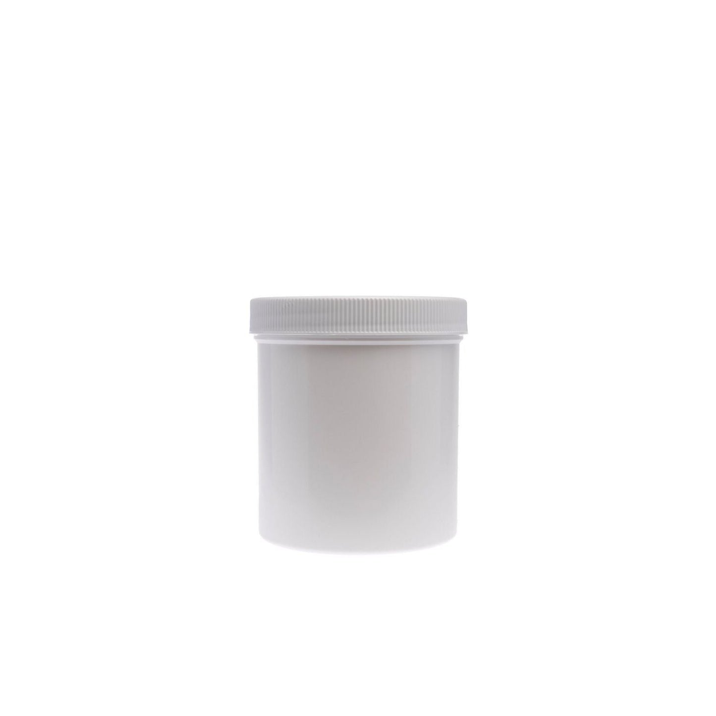 Centor White Plastic Ointment Jars, 16 oz (Case of 9)