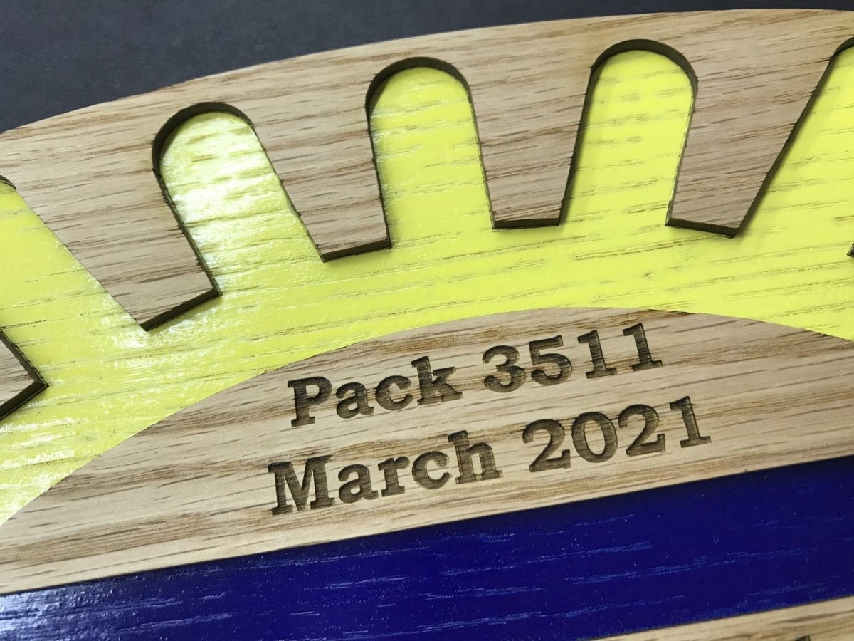 Cub Scout Arrow of Light Award Plaque
