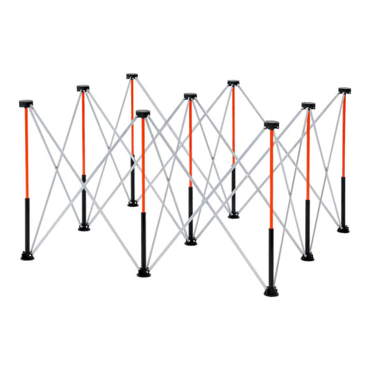 Portable Folding Workstand 4.15 x 4.15ft Collapsible Work Stand 3500lbs Capacity