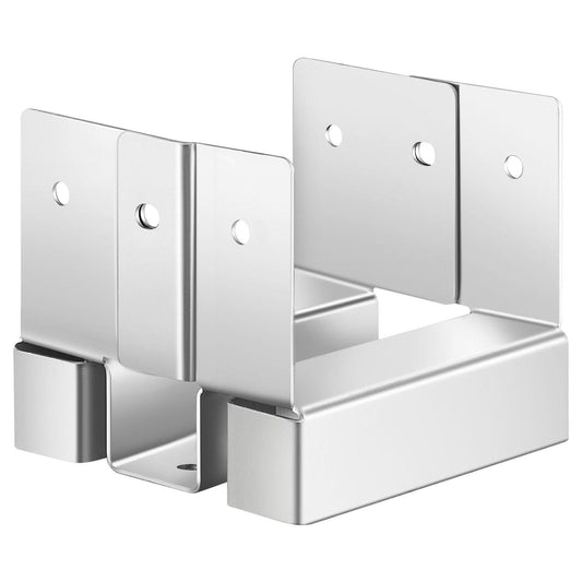 1 Pack 4x4 Post Base Bracket Post Anchor for Concrete Inner Size 3.53x3.56 in