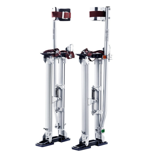 Drywall Stilts Aluminum Tool Stilts 24''-40'' Adjustable Painting Silver