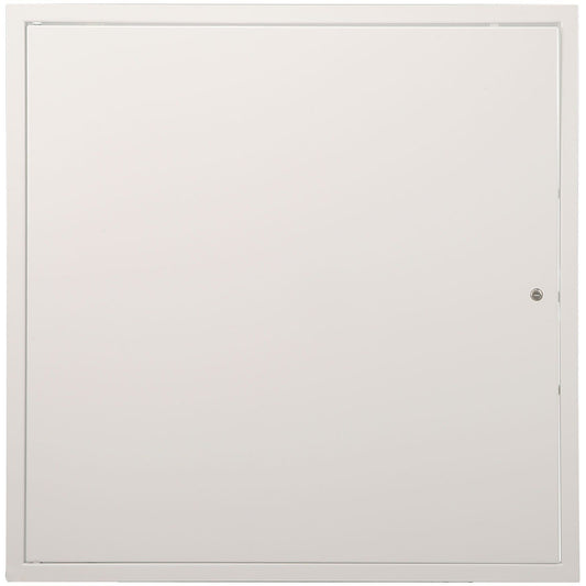 Access Panel for Drywall & Ceiling, 16 x 16 Inch Plumbing Access Panels, Reinforced Access Door, Heavy-Duty Steel Wall Hole Cover, Easy Install Removable Hinged Panel for Wiring & Cables, Silver