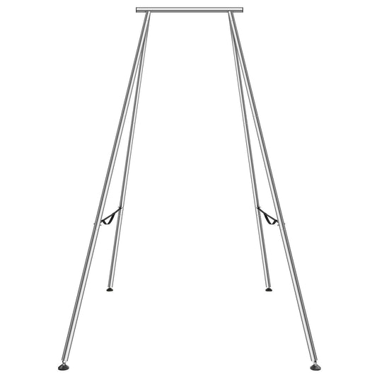 Aerial Yoga Frame, 9.67 ft Height Yoga Swing Stand, Max 551.15 lbs Load Chrome-Plated Steel Pipe Inversion Yoga Swing Stand Yoga Rig Yoga Sling Inversion Equipment for Indoor Outdoor Aerial Yoga