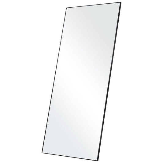 Full Length Mirror, 71'' x 31'', Extra Large Standing Hanging or Leaning Rectangle Floor Mirror with Tempered Glass Aluminum Alloy Frame, Full Body Dressing Mirror for Living Room Bedroom, Black