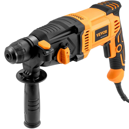 Rotary Hammer Drill Corded Drills 1" 4 Modes SDS-Plus Chipping Hammers