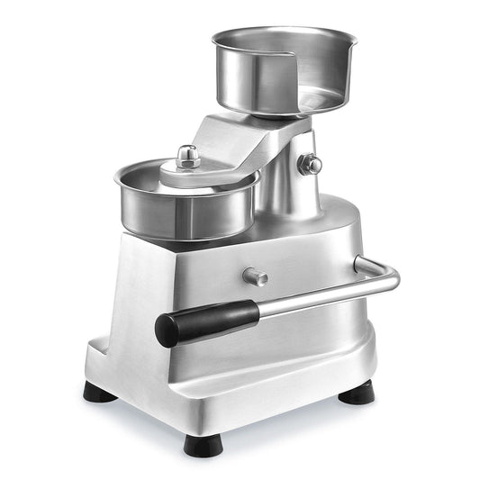 Commercial Burger Patty Maker, 100mm/4inch Hamburger Beef Patty Maker, Heavy Duty Food-Grade Stainless Steel Bowl Burger Press Machine, Kitchen Meat Forming Processor with 1000 Pcs Patty Papers
