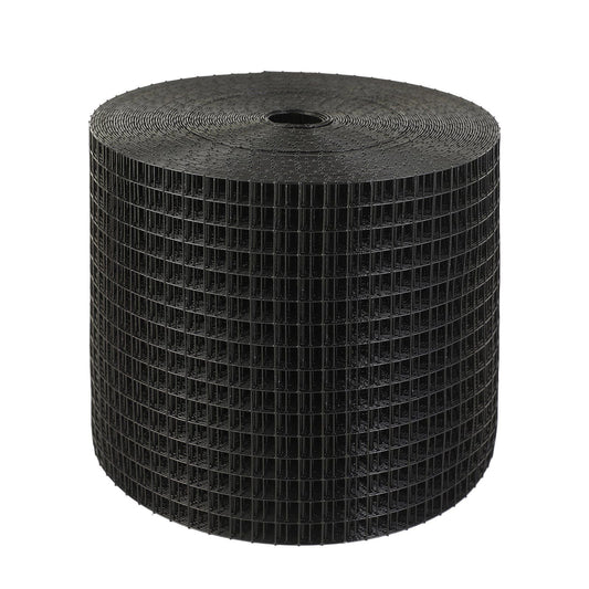 6 inch x 100ft Solar Panel Bird Guard, Critter Guard Roll Kit with 60pcs Stainless Steel Fasteners, Solar Panel Guard with Rust-proof PVC Coating, 1/2 inch Wire Roll Mesh