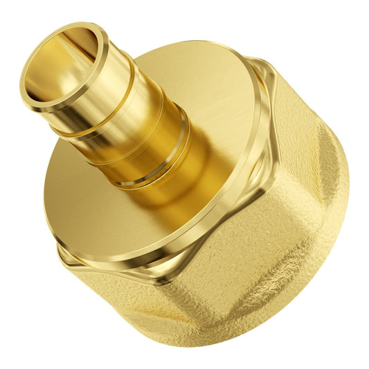 Pipe Fittings 1/2" 20PCS Brass Clamp-style 1/2 NPT Internal Thread for Air